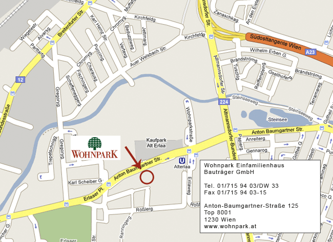 Lageplan WOHNPARK